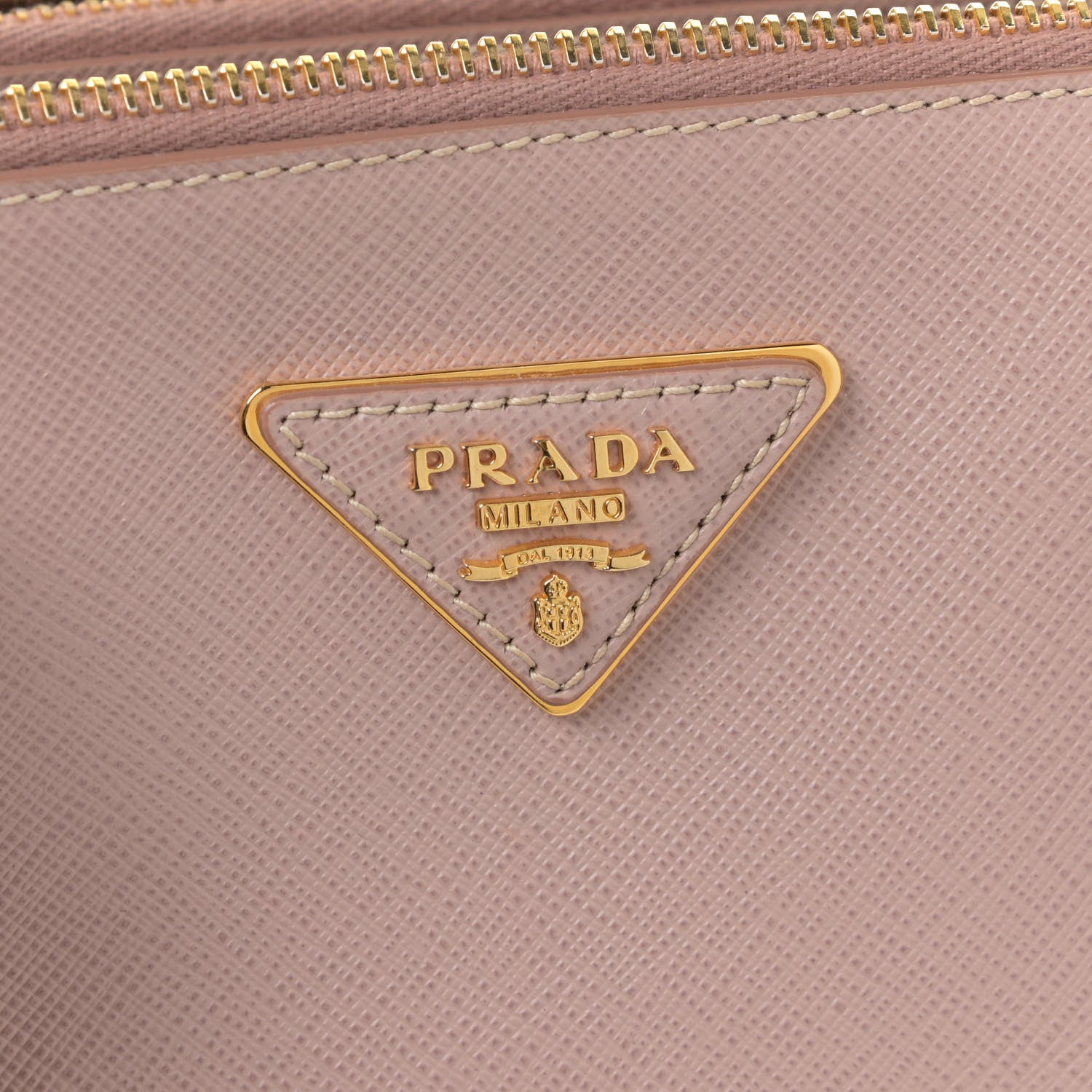 Prada Saffiano Small Galleria Double Zip Tote Cammeo 8 of 8