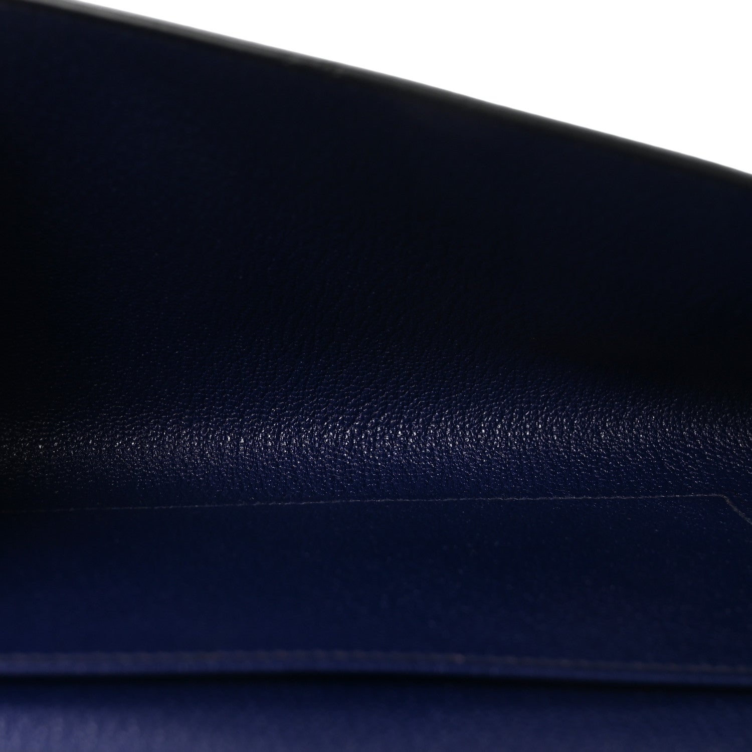 Hermes Chevre Mysore Medor 23 Clutch Bleu Encre 5 of 10