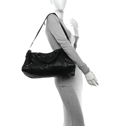 Balenciaga Agneau Giant 12 Rose Gold Hardware Part Time Black 2 of 14