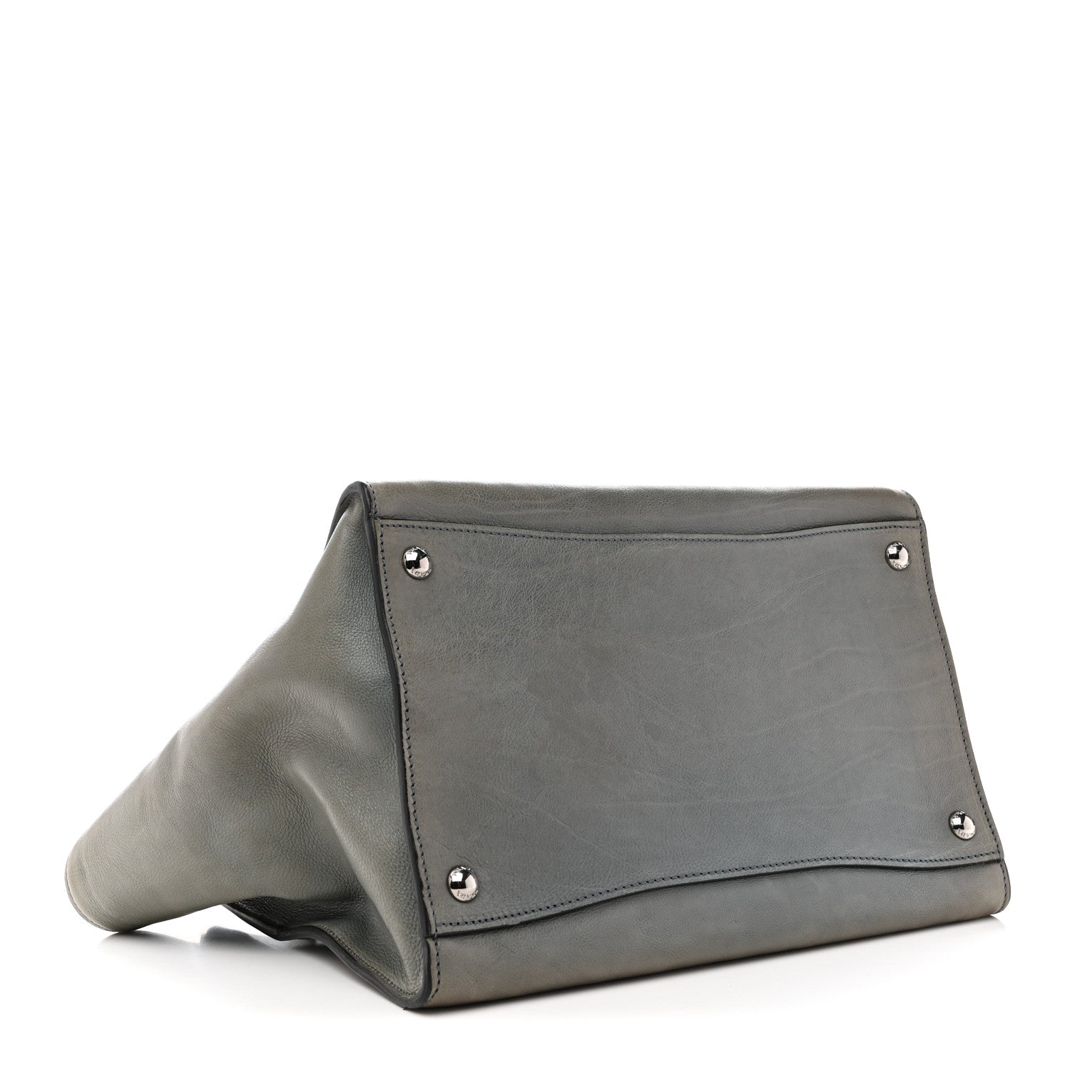 Prada Glace Calf Twin Pocket Tote Marine 4 of 17