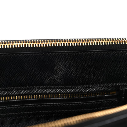 Prada Saffiano Large Galleria Double Zip Tote Black 5 of 8