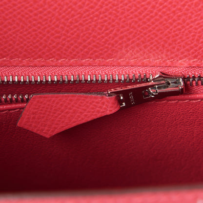 Hermes Epsom Kelly Sellier 25 Rose Extreme 23 of 32