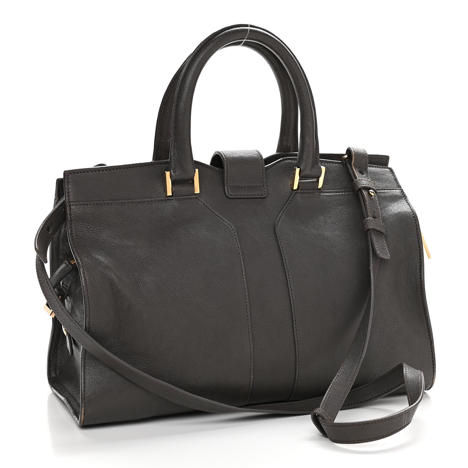 Saint Laurent Sheepskin Medium Classic Y Cabas Grey 2 of 14