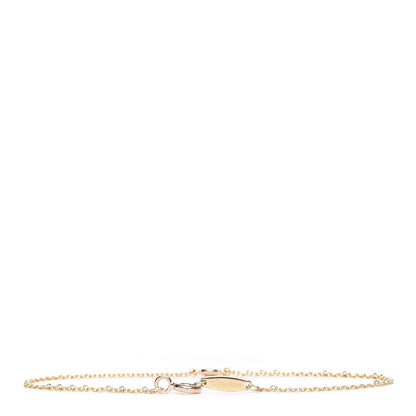 Tiffany 18K Yellow Gold Diamond .03ct Elsa Peretti Diamonds by the Yard Bracelet 3 of 6