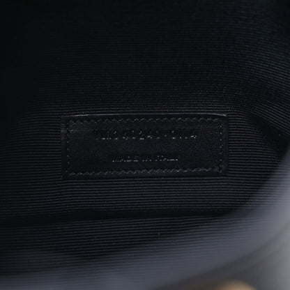 Saint Laurent Toile Classic Monogram Emmanuelle Bucket Bag Black 6 of 8