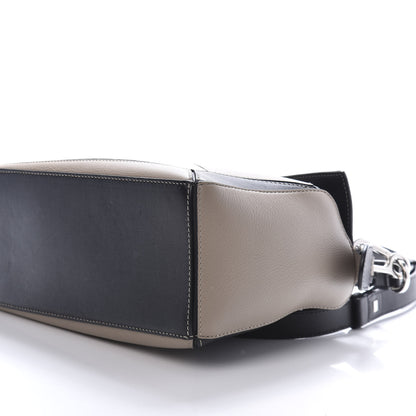 Loewe Calfskin Small Puzzle Bag Black Taupe 7 of 16