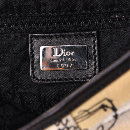 Christian Dior Canvas Paris 50s Saddle Bag Multicolor 5 of 5