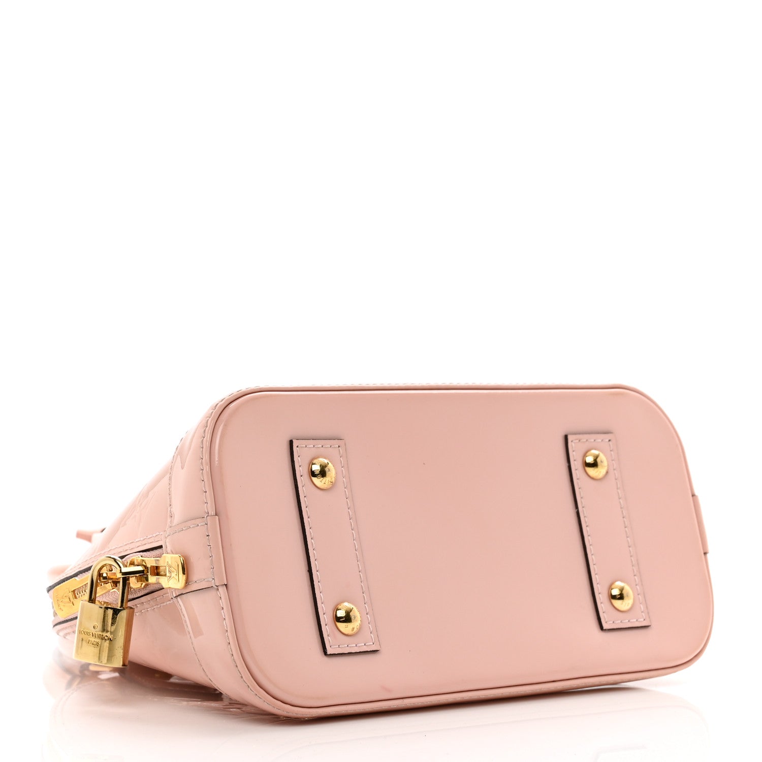 Louis Vuitton Vernis Alma BB Rose Ballerine 4 of 12