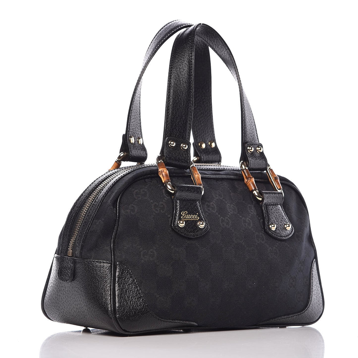 Monogram Bamboo Boston Black