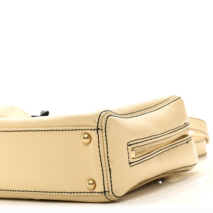 Chanel Caviar Bekko Chain CC Bowler Beige 10 of 10