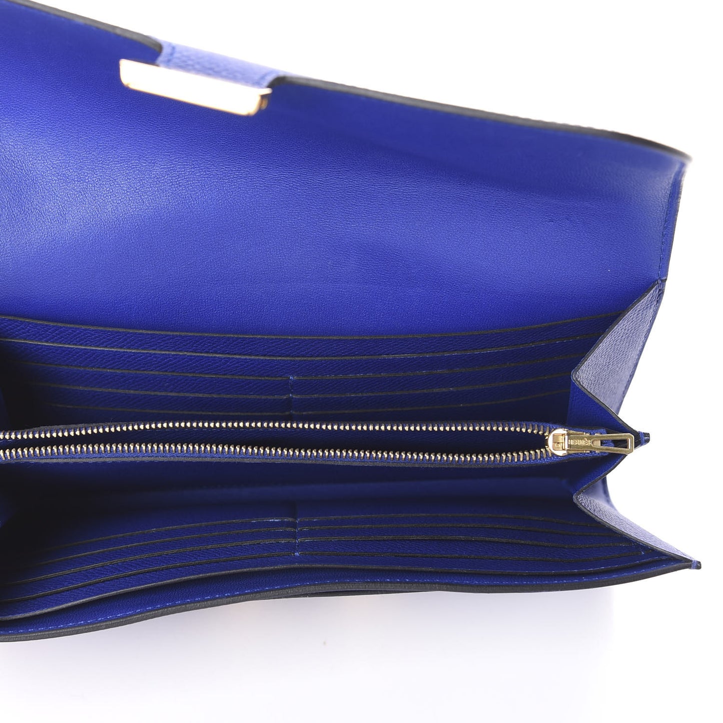Epsom Constance Long Wallet Bleu Electrique