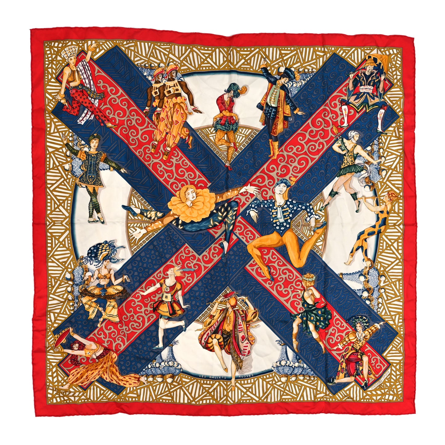 Silk Les Ballets Russes Scarf 90