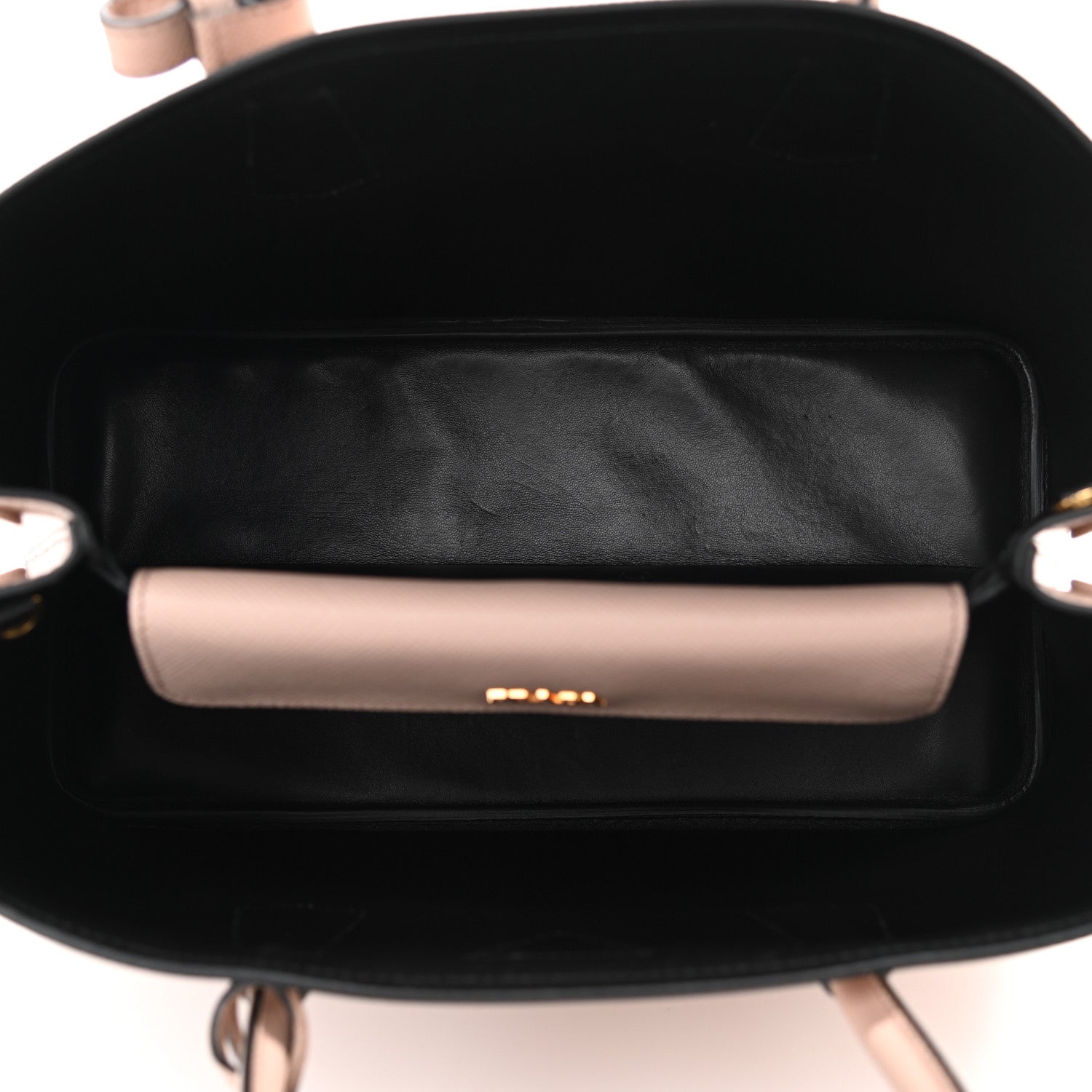 Prada Saffiano Cuir Large Double Bag Cammeo 5 of 9
