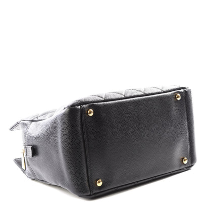Chanel Caviar Quilted Petit Timeless Tote PTT Black 3 of 11