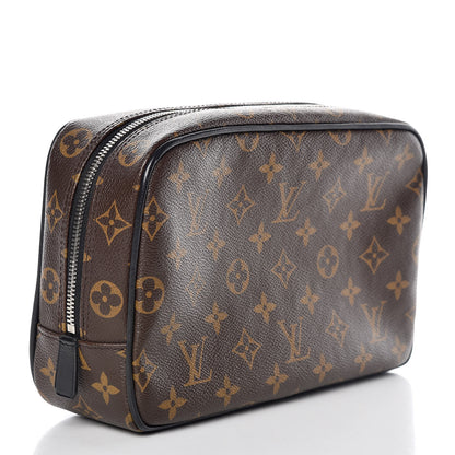 Louis Vuitton Monogram Macassar Toilet Pouch GM 3 of 8