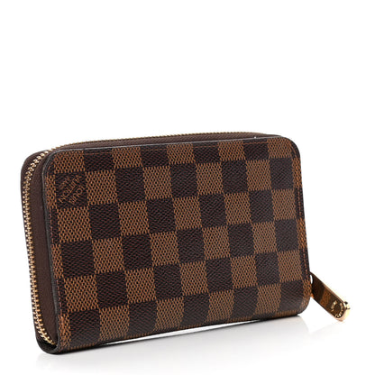 Louis Vuitton Damier Ebene Zippy Compact Wallet 2 of 5
