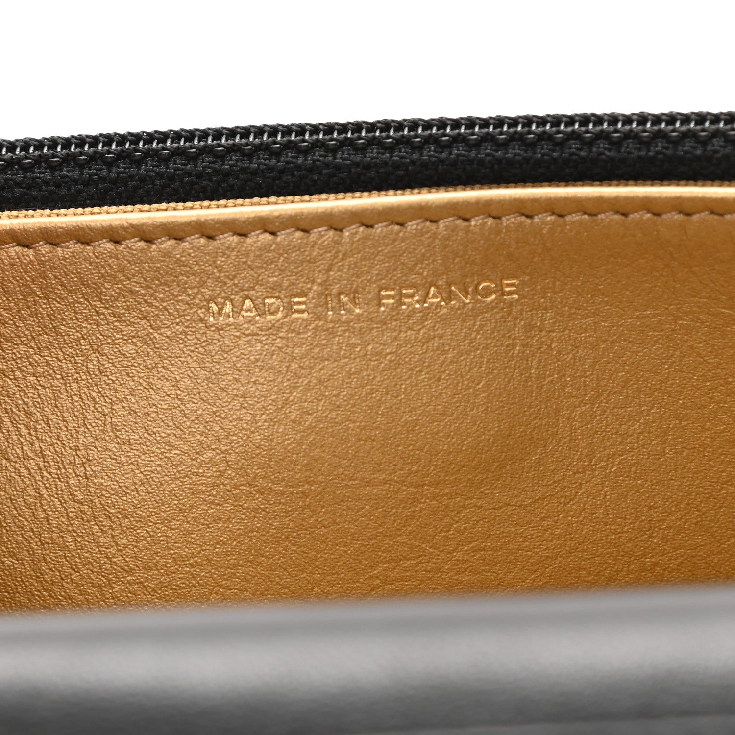 Chanel Lambskin Quilted CC Pearl Crush Wallet on Chain WOC Black 7 of 11