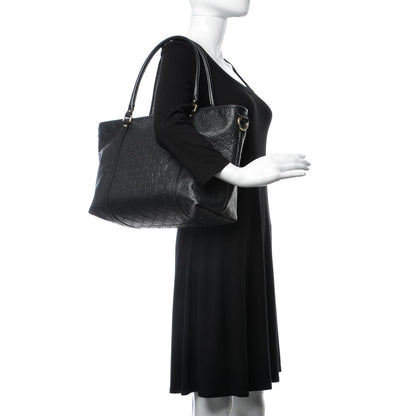 Gucci Guccissima Vitello Tender Medium Joy Tote Black 2 of 16