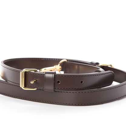 Louis Vuitton Calfskin Adjustable Speedy Bandouliere Shoulder Strap Brown 3 of 4