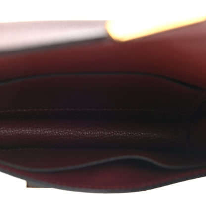 Hermes Evercolor Constance Slim Wallet Rouge H 6 of 10