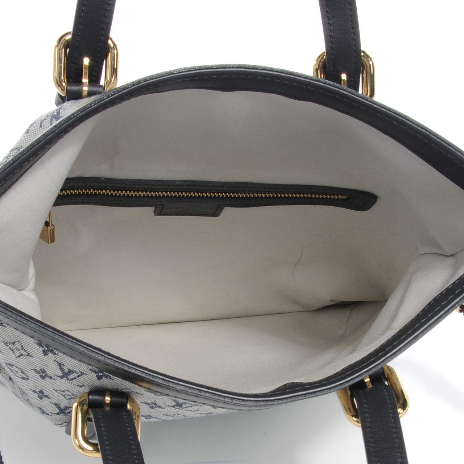 Louis Vuitton Mini Monogram Francoise Blue 5 of 7
