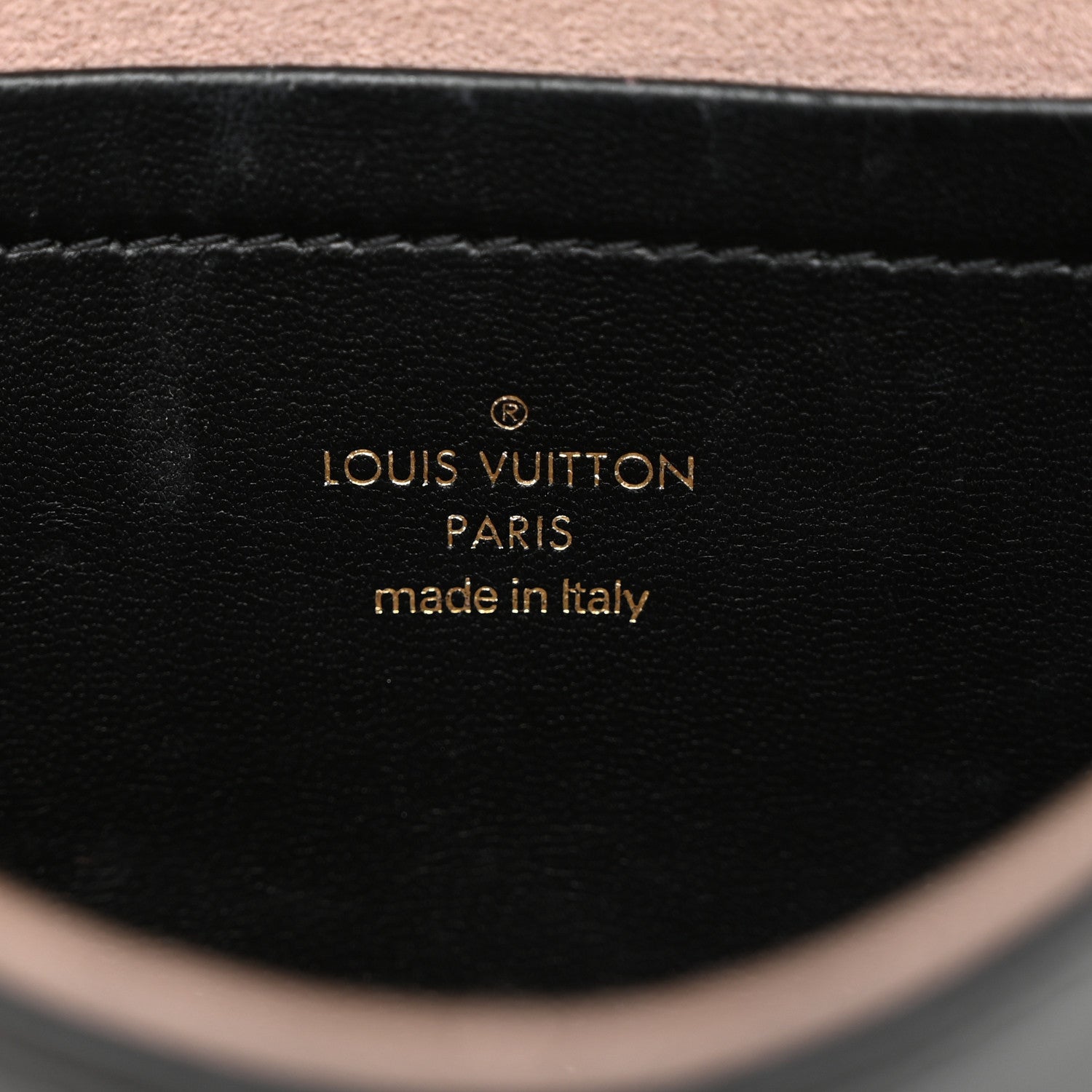 Louis Vuitton Lambskin Embossed Monogram Pochette Coussin Black 6 of 12