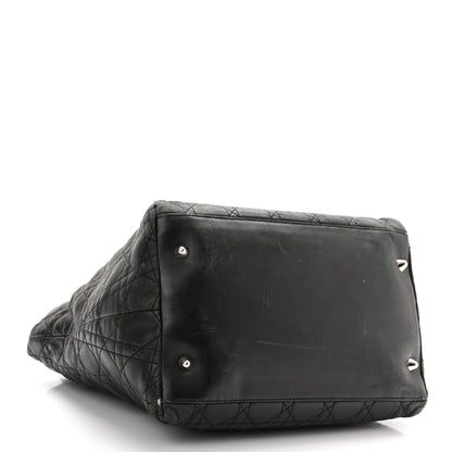 Christian Dior Lambskin Cannage Medium Soft Lady Dior Black 5 of 21