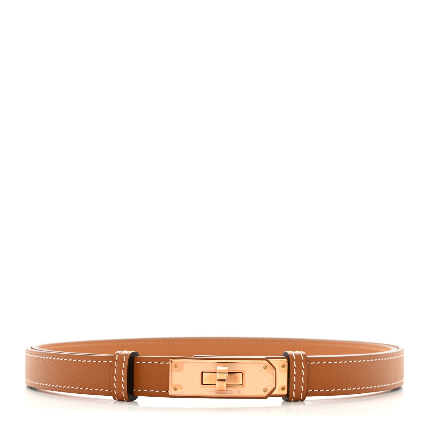 Epsom Kelly Belt Gold
