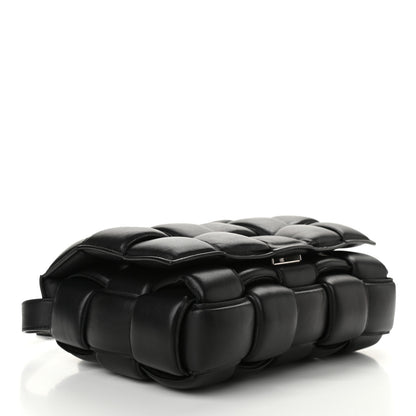 Bottega Veneta Nappa Maxi Intreccio Padded Cassette Crossbody Bag Black 4 of 9