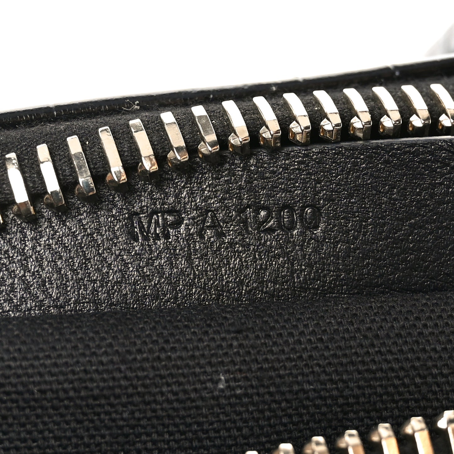 Calfskin Crocodile Embossed Small Antigona Black