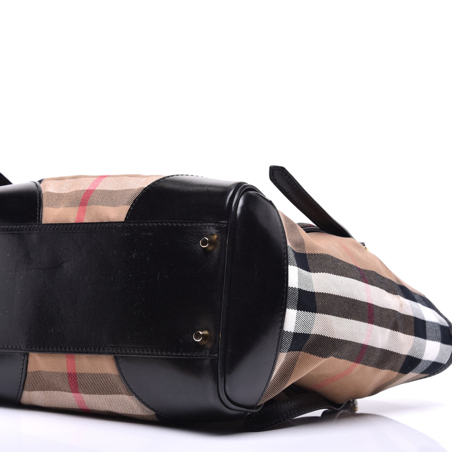 House Check Small Canterbury Tote Black