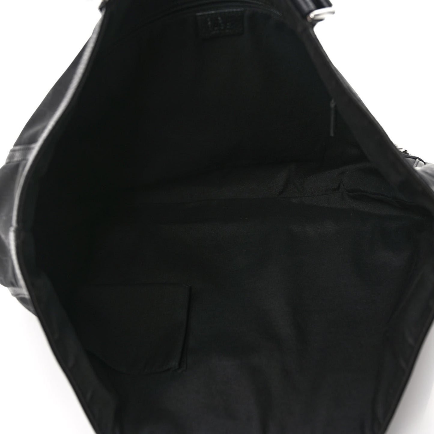 Nylon Monogram Large Abbey Tote Black