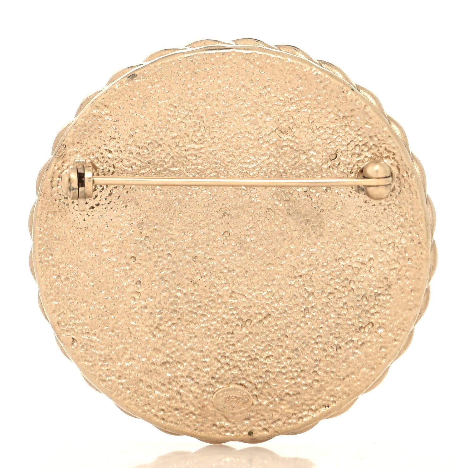 Chanel Enamel N°5 Brooch White Gold 3 of 4