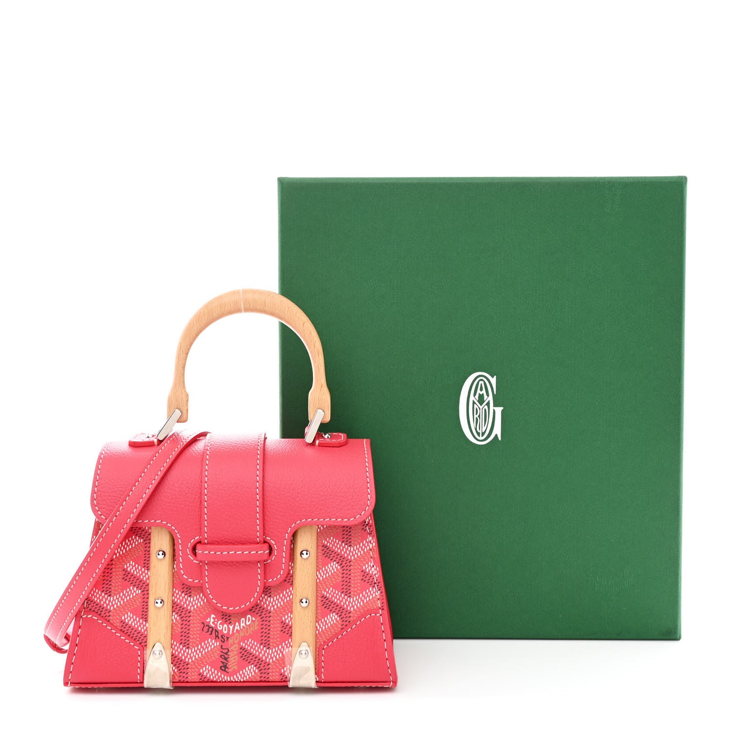 Goyardine Structure Nano Saigon Fuchsia