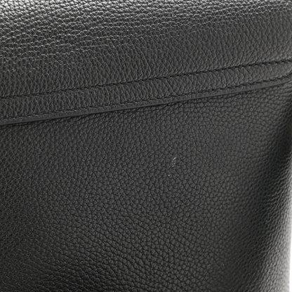 Burberry Grainy Calfskin Vintage Check Note Crossbody Bag Black 8 of 8