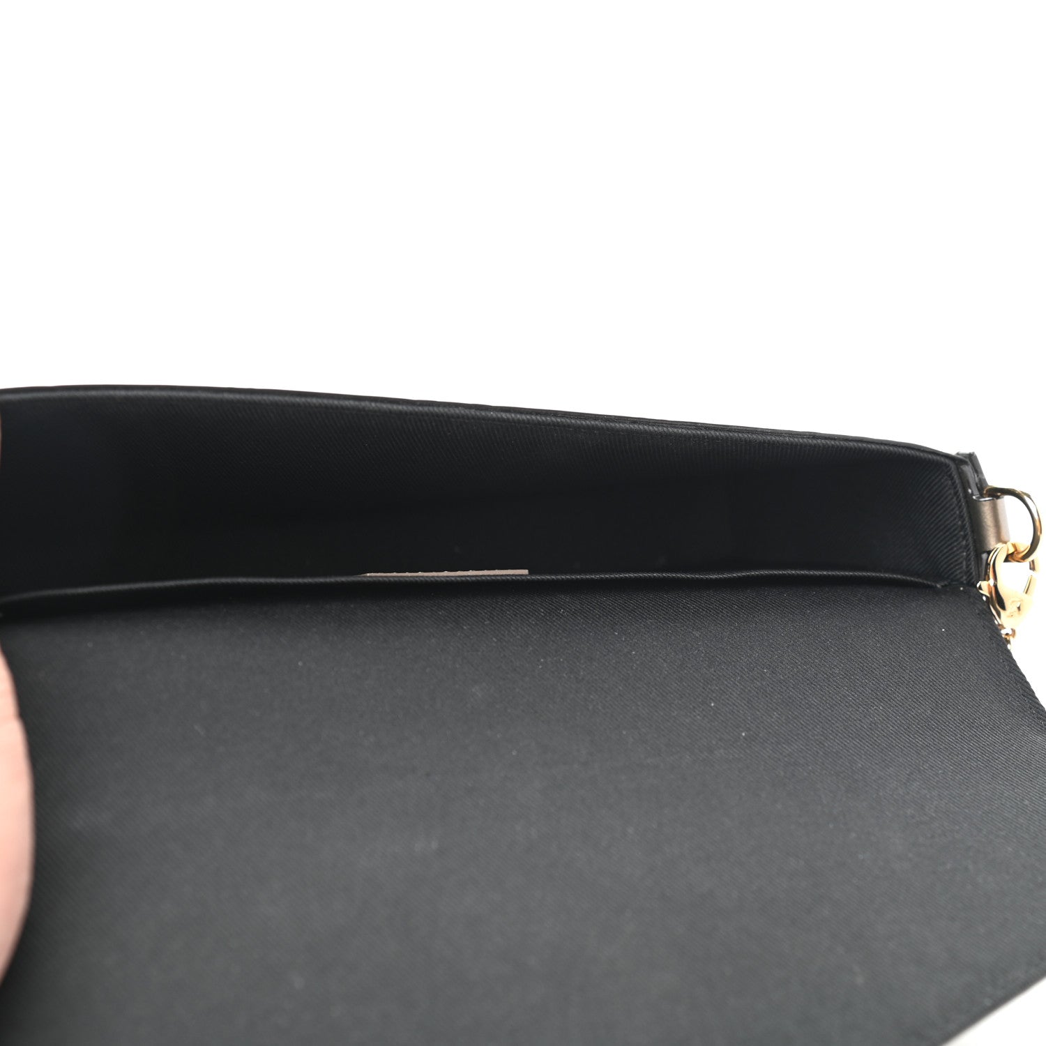 Louis Vuitton Vernis Felicie Pochette Chain Wallet Champagne Metallise 6 of 8