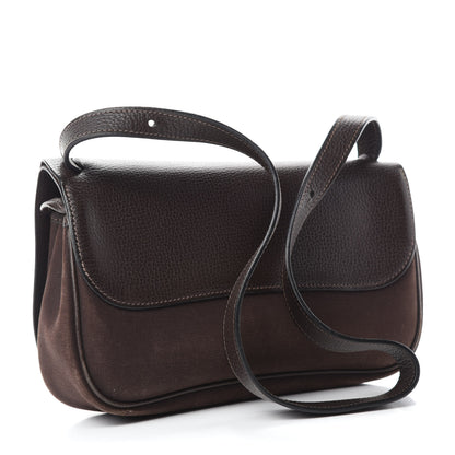 Hermes Vache Liegee Toile Sac Colorado PM Ebene 3 of 14