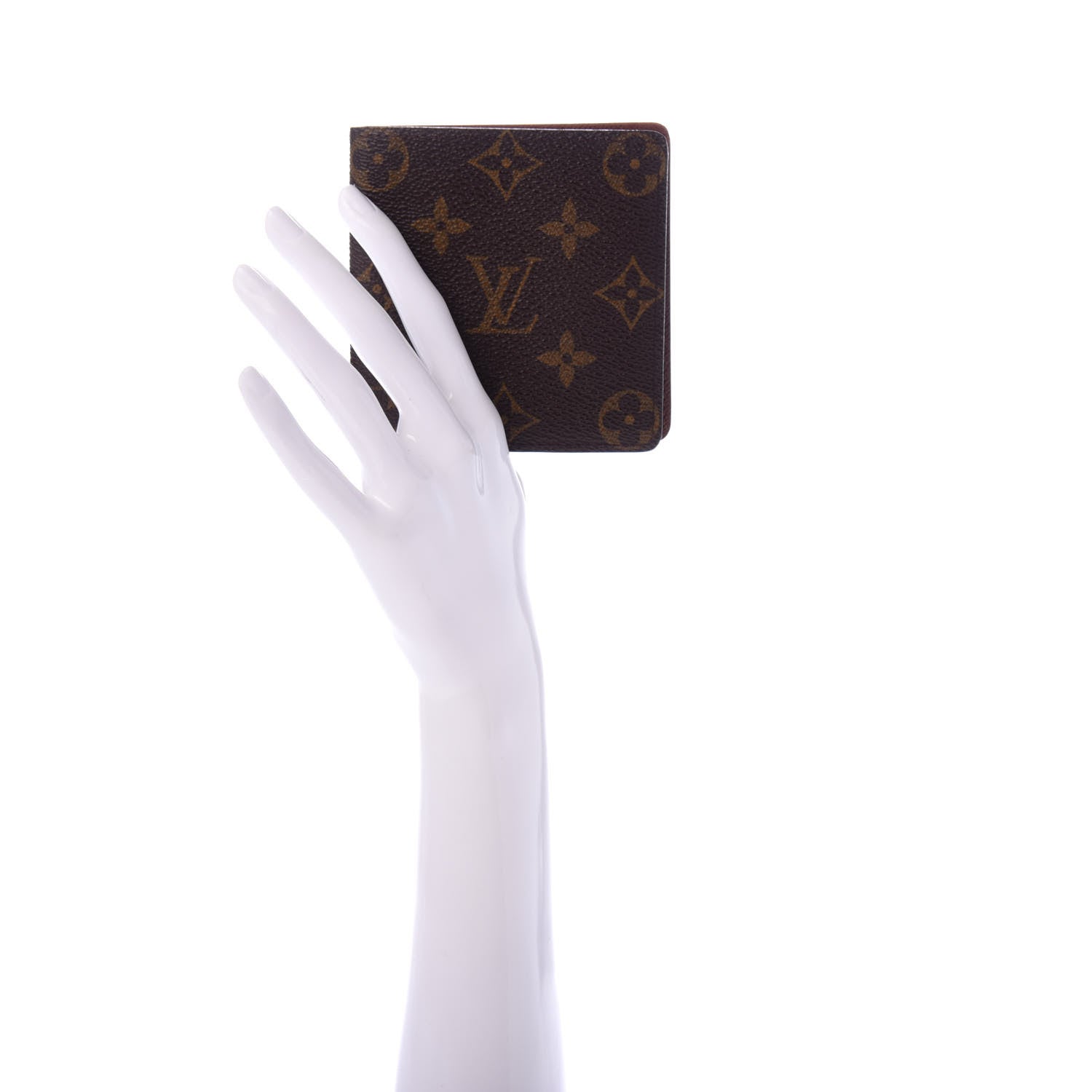 Louis Vuitton Monogram Billfold Wallet 6 Credit Card Slots 2 of 6