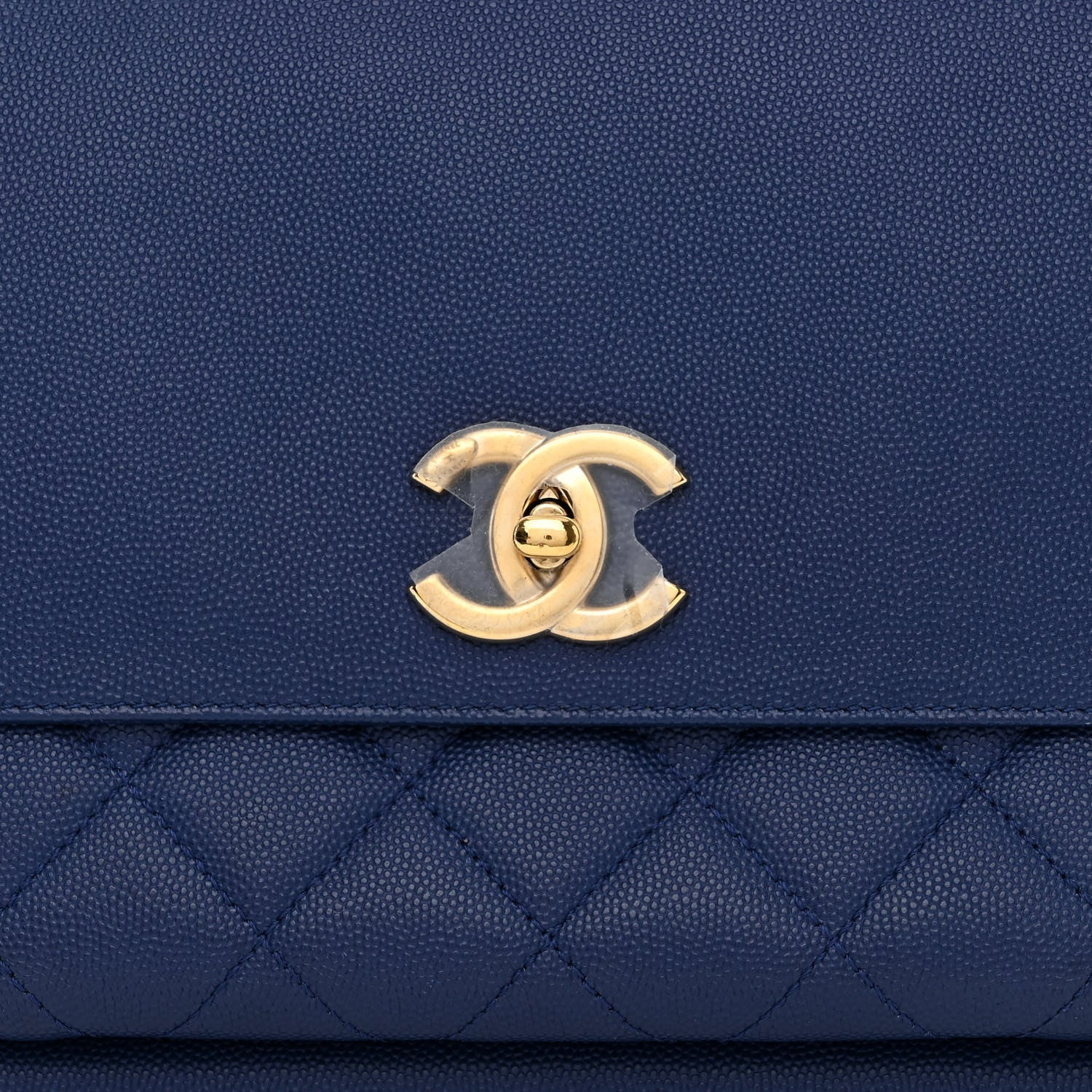 Chanel Caviar Quilted Large Business Affinity Flap Blue 9 of 11