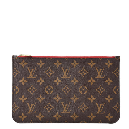 Louis Vuitton Monogram Neverfull MM GM Pochette Cherry 1 of 6