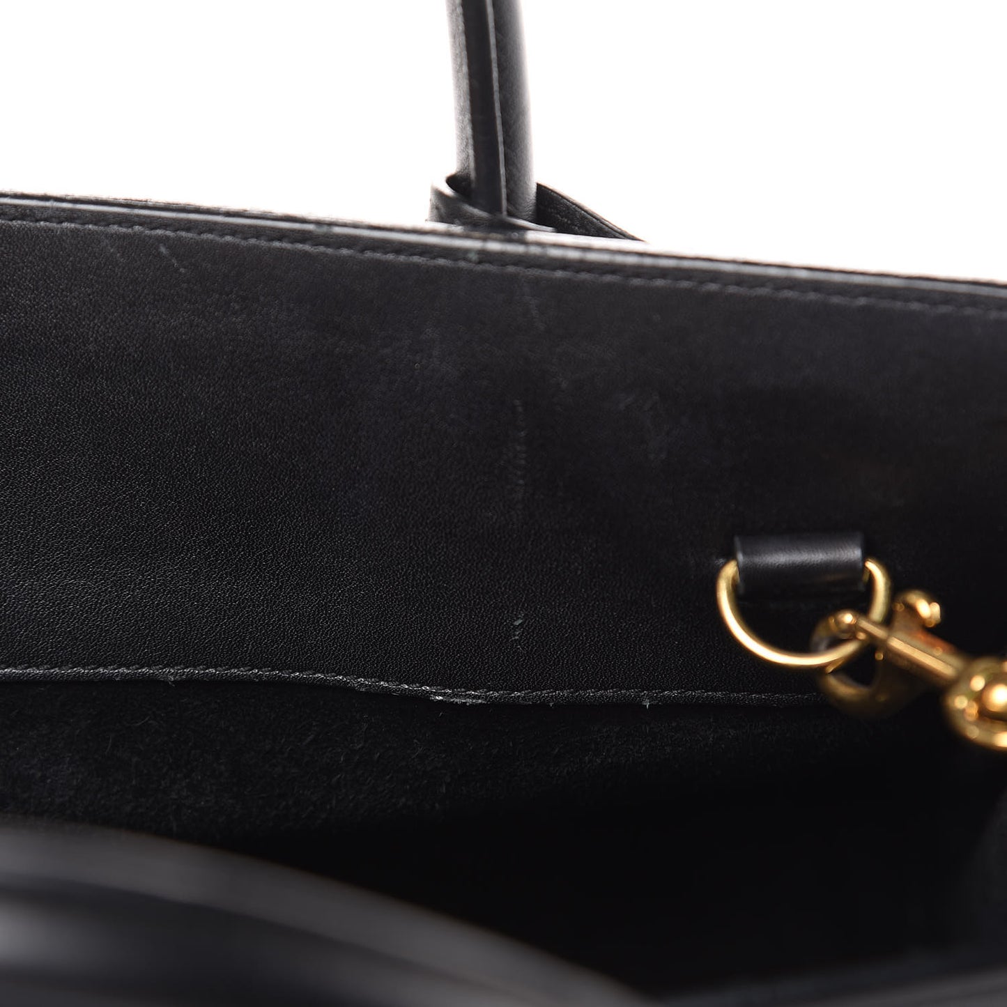Calfskin Baby Sac De Jour Black