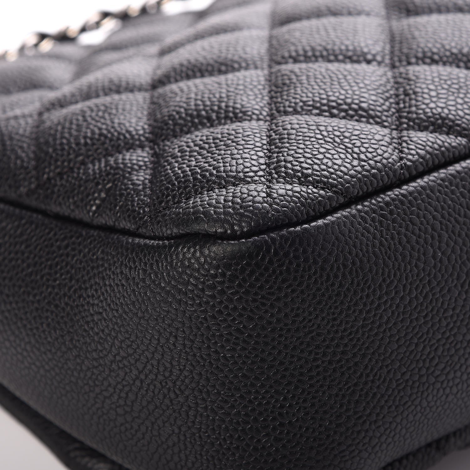 Chanel Caviar Quilted Jumbo Easy Flap Black 9 of 9