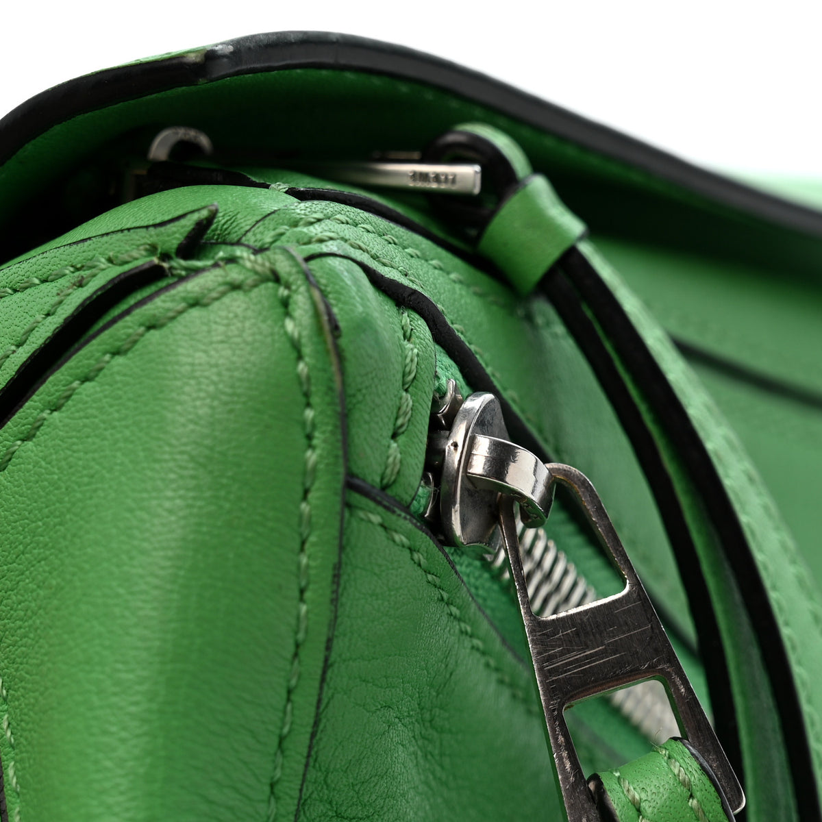 Loewe Calfskin Mini Puzzle Bumbag Clover Green 13 of 13