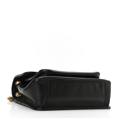 Saint Laurent Lambskin Matelasse Monogram Medium Niki Chain Satchel Black 4 of 8
