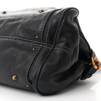 Chloe Calfskin Medium Paddington Satchel Black 10 of 10