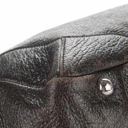 Prada Cervo Lux Chain Shoulder Bag Ebano 10 of 11