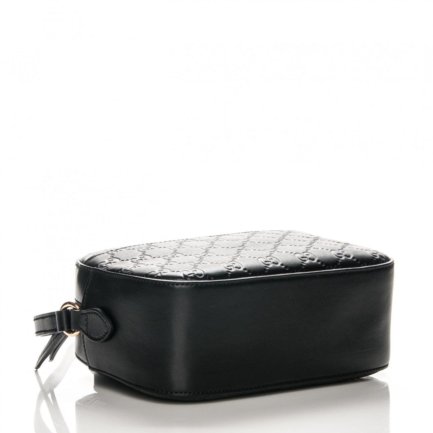 Guccissima Signature Small Camera Bag Black