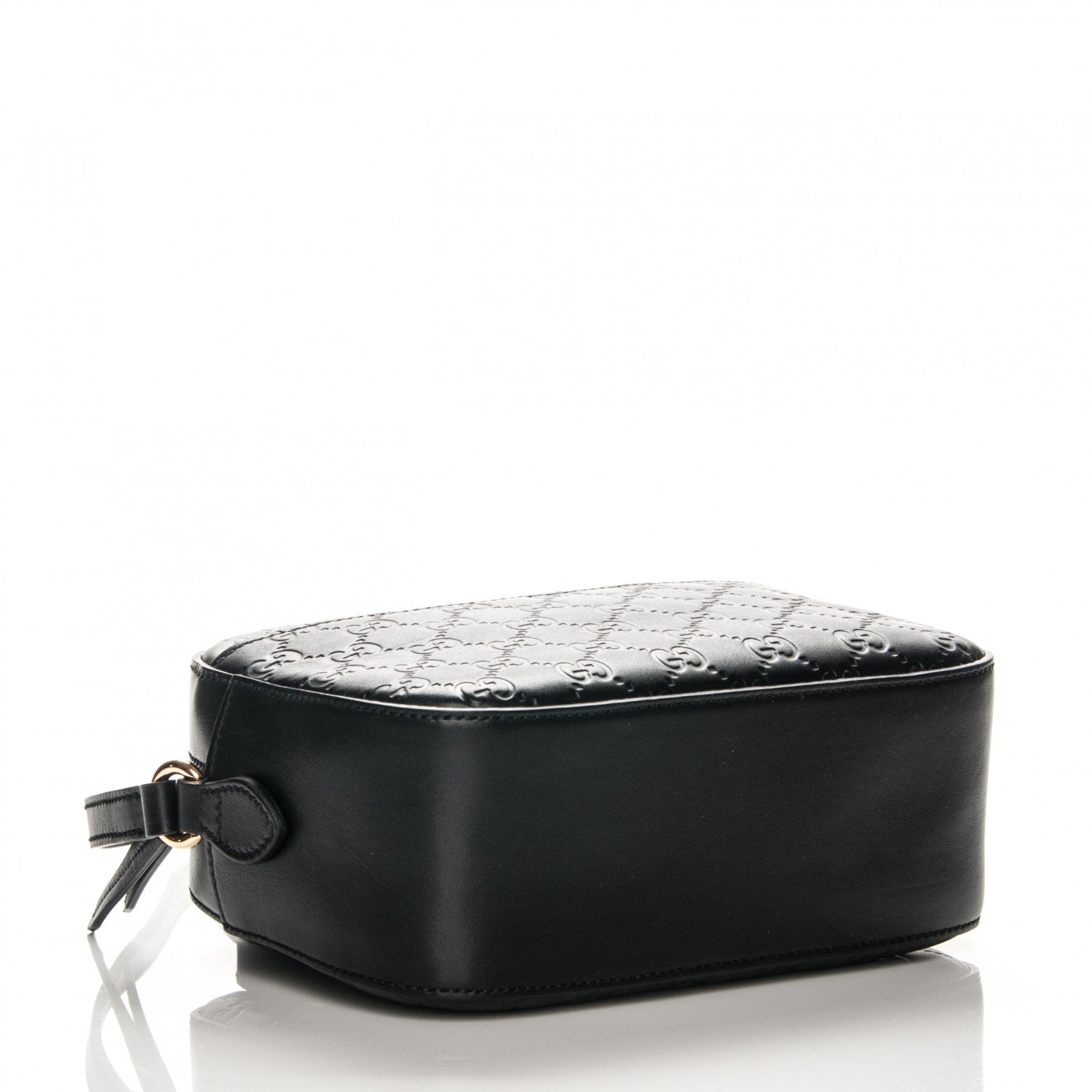 Gucci Guccissima Signature Small Camera Bag Black 4 of 7