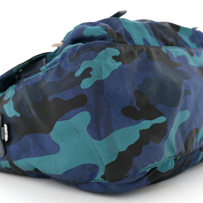Prada Tessuto Nylon Camouflage Messenger Bag Royal 9 of 13