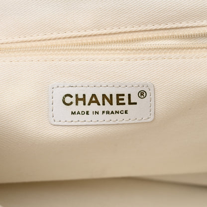 Chanel Caviar Quilted Business Affinity Backpack White 6 of 11